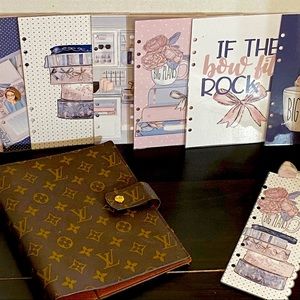 AUTHENTIC LOUIS VUITTON GM AGENDA IN MONOGRAM